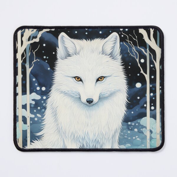 Item preview, Arctic Fox Cub, Wildlife Art for all Animal Lovers designed and sold by WILDEVIOLET.