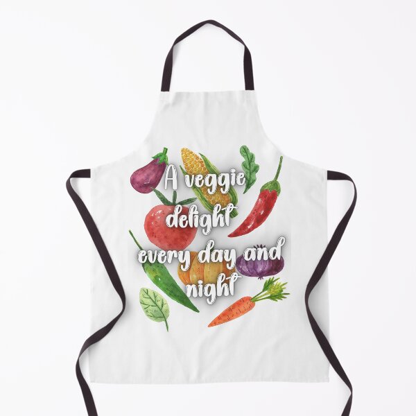 Item preview, a veggie delight, every day and night. designed and sold by Kate Made ART.
