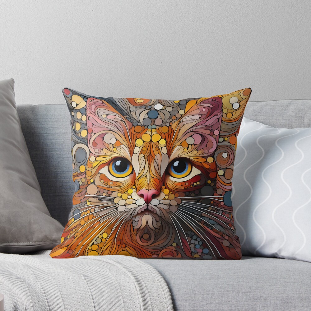 Artikel-Vorschau von Dekokissen, designt und verkauft von BastKittyStore.