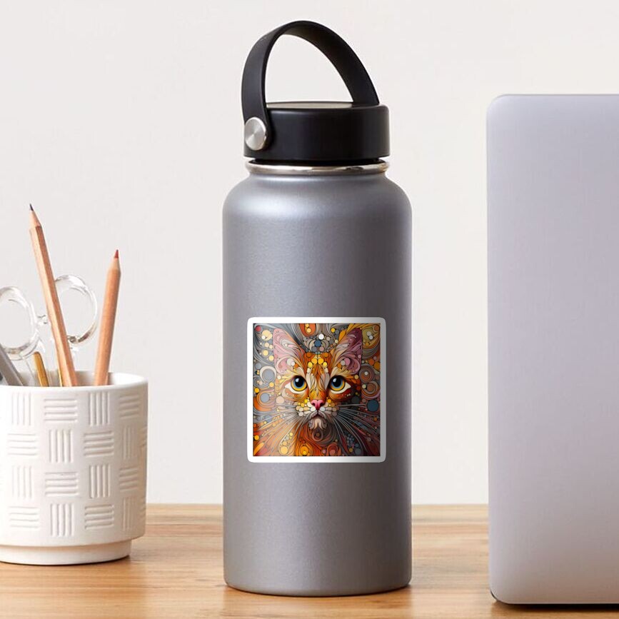 Artikel-Vorschau von Glänzender Sticker, designt und verkauft von BastKittyStore.