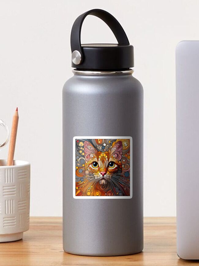 Thumbnail 1 von 3, Sticker, Ocicat Harmony in Artistry designt und verkauft von BastKittyStore.