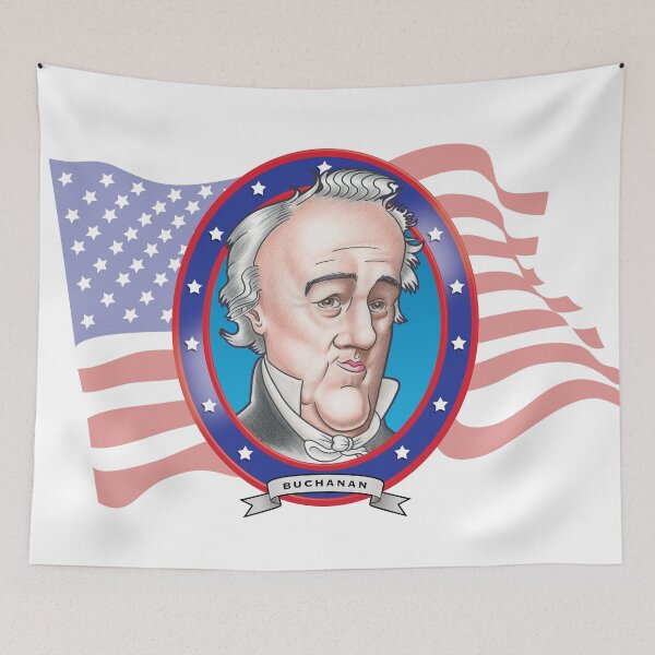 Item preview, James Buchanan Caricature designed and sold by FunFaces.