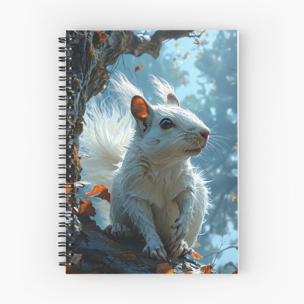 Item preview, Cute White Squirrel, Wildlife Art for all Animal Lovers designed and sold by WILDEVIOLET.