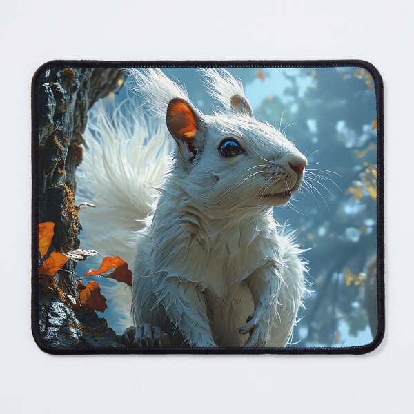Item preview, Cute White Squirrel, Wildlife Art for all Animal Lovers designed and sold by WILDEVIOLET.
