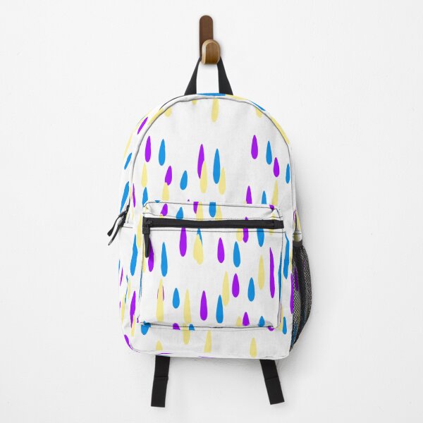 Item preview, Colourful Paint Drops Pattern(Purple, Yellow & Blue) designed and sold by Pattern Hub.