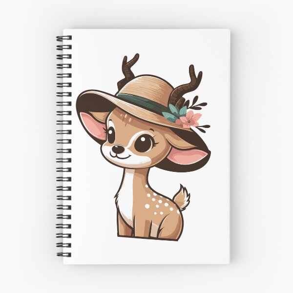 Item preview, Stylish Antelope with Hat designed and sold by ArtfulWeave.