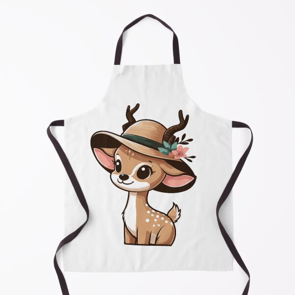 Item preview, Stylish Antelope with Hat designed and sold by ArtfulWeave.
