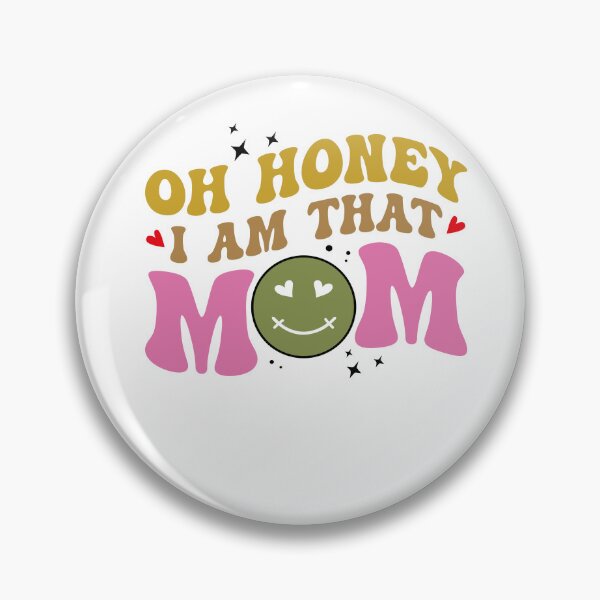 Item preview, Oh Honey - Sassy & Sweet Mom Statement Graphic designed and sold by FabledCanvas.