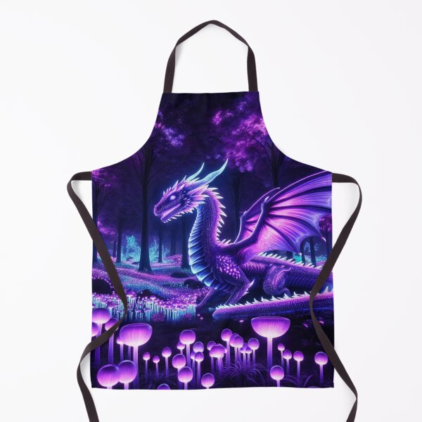 Item preview, Enchanted Forest: Bioluminescent, Purple Dragon Dreamscape designed and sold by Fantasy Masterpiece.