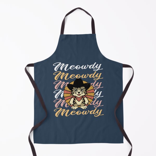 Item preview, Meowdy Kitten Cute Design| Cat with Cowboy Hat Meme | Funny Retro Cat Western style illustrations designed and sold by themichetti.
