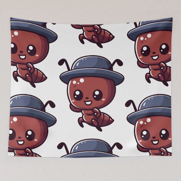 Item preview, Stylish Ant with Hat designed and sold by ArtfulWeave.