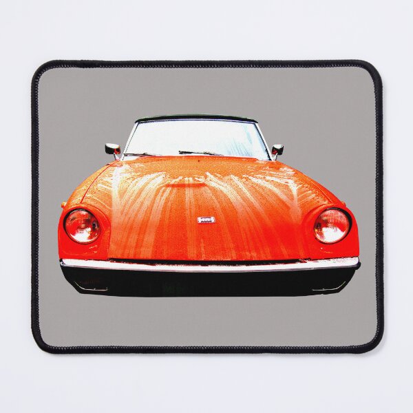 Item preview, Jensen Healey 1970s classic British sports car high contrast red designed and sold by soitwouldseem.