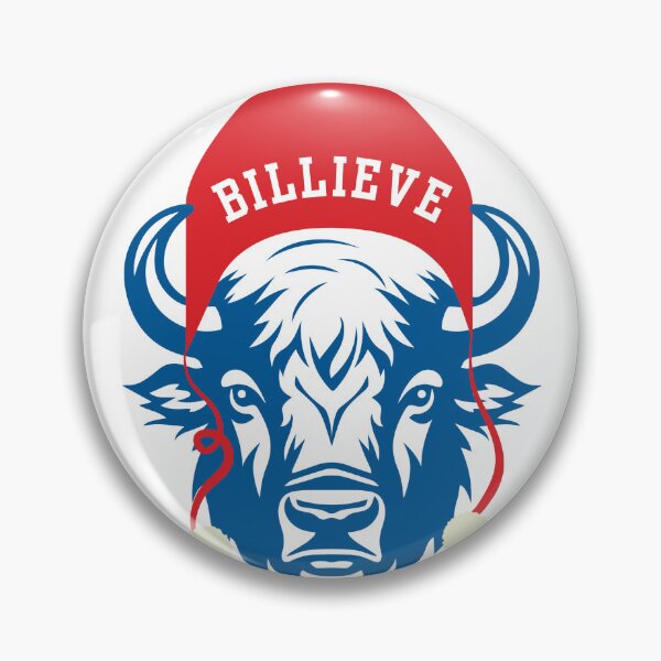 Item preview, I Billieve! Blue and Red Buffalo Bills designed and sold by YonderAndBeyond.