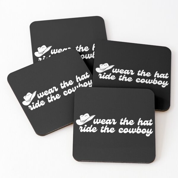 Item preview, Wear The Hat Ride The Cowboy designed and sold by BookishHaven.