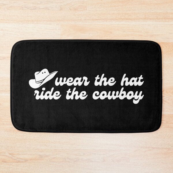 Item preview, Wear The Hat Ride The Cowboy designed and sold by BookishHaven.