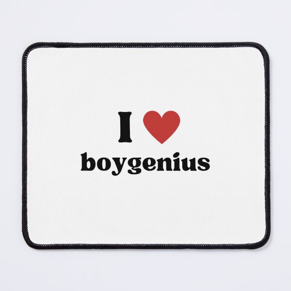 Item preview, i love boygenius heart trendy y2k design designed and sold by fangirlHQ.