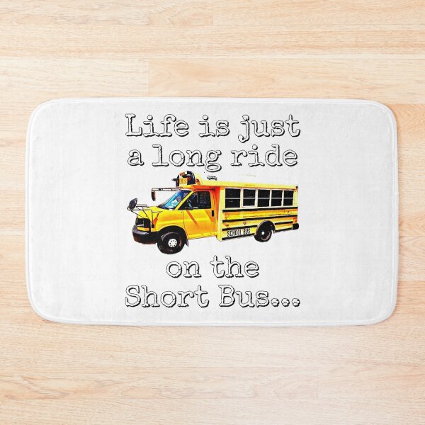 Item preview, Short Bus, I Survived Riding the Short Bus, School Bus, Short Bus Rider designed and sold by BubbaCommerce.