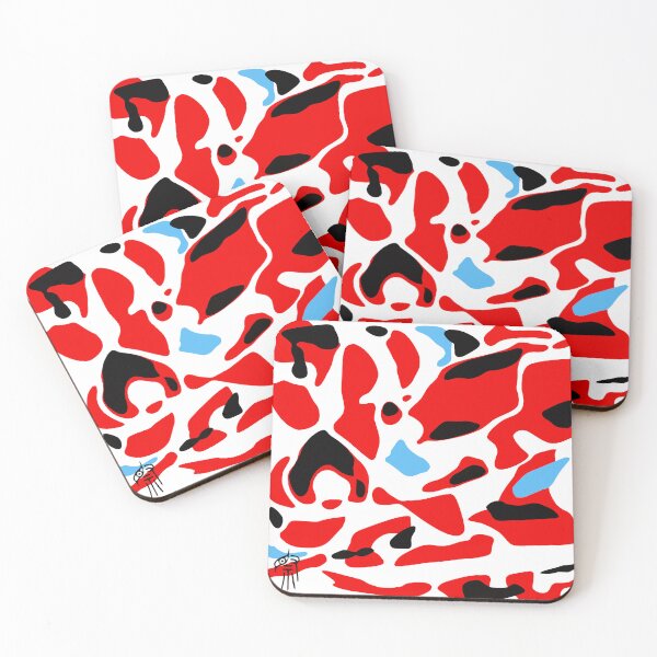Item preview, Japanese Pattern  - Colored Carp Camouflage "Nishikigoi" designed and sold by ZENBIENT-COWBOY.