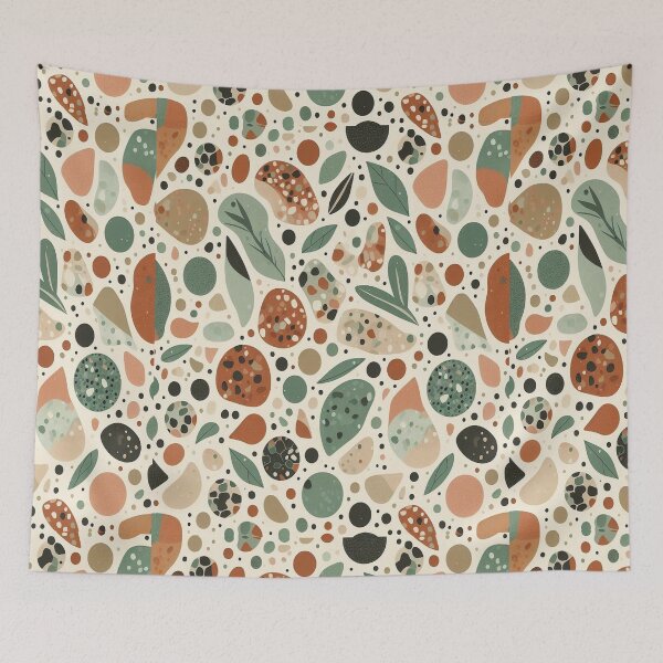 Item preview,  Terrazzo - Orange Green Marble Texture  ; Abstract Pattern designed and sold by PatternInArt.