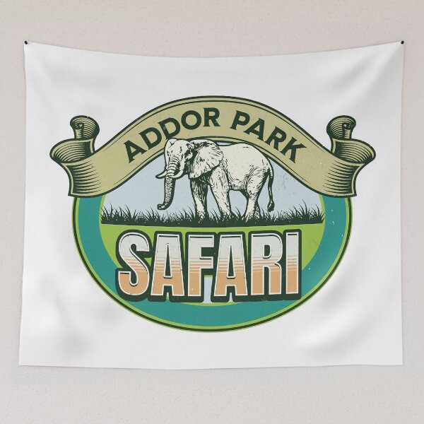 Item preview, Addor Elephant National Park Safari designed and sold by CyberWindow.