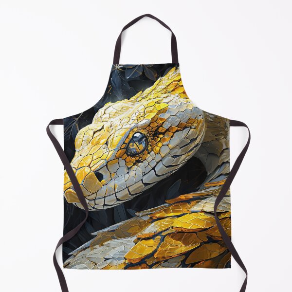 Item preview, Golden Viper Illustration designed and sold by OccultDreams.