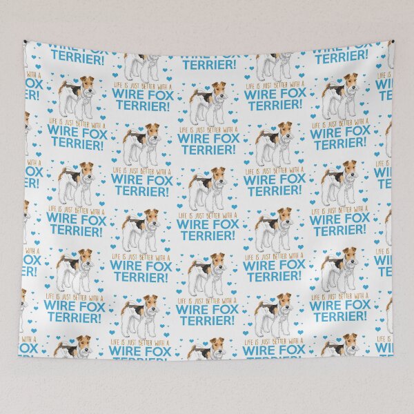 Item preview, Life is Just Better with a Wire Fox Terrier! Especially for Wire Fox Terrier Dog Lovers! designed and sold by rs-designs.