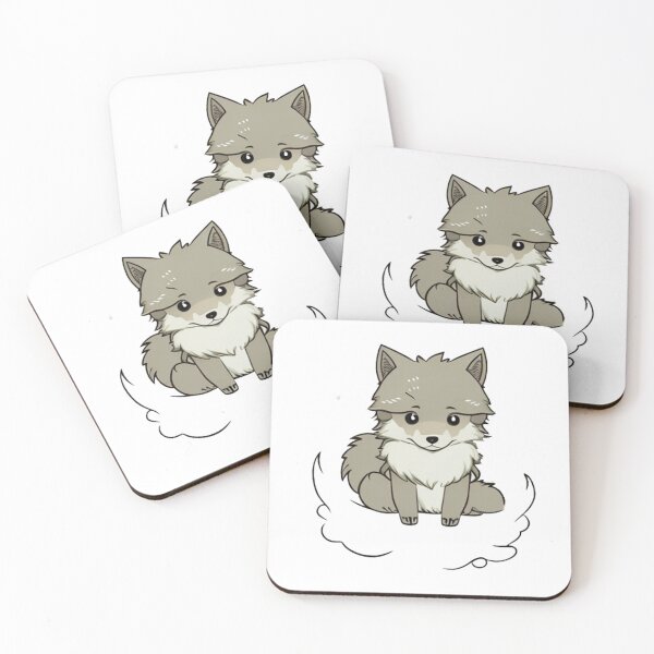 Item preview, Cloud Puff Wolf Pup designed and sold by CoolWolfDesigns.