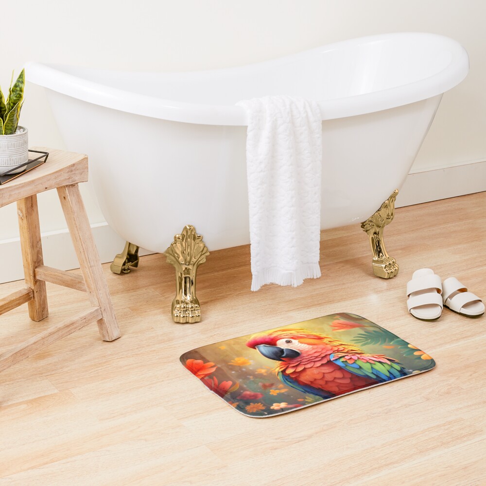 Item preview, Bath Mat designed and sold by DrawnThreads.