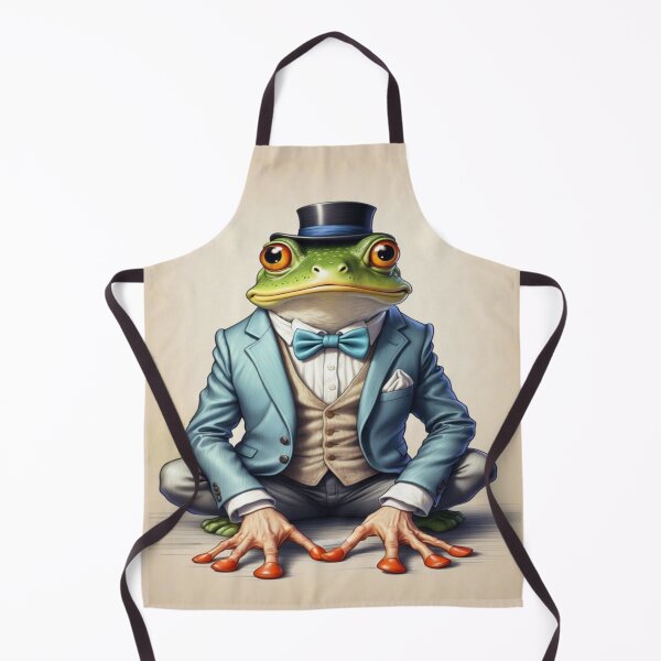 Item preview, fancy frog with blue tuxedo and black hat designed and sold by dimaxstore.