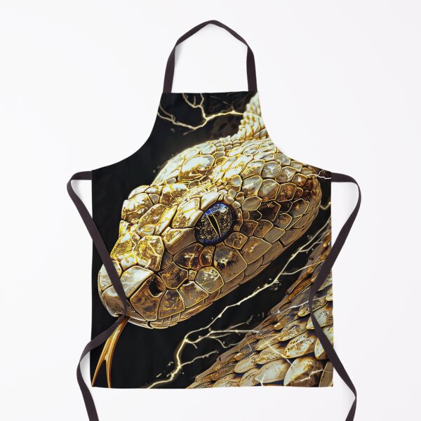 Item preview, Golden Viper Illustration (Variation) designed and sold by OccultDreams.