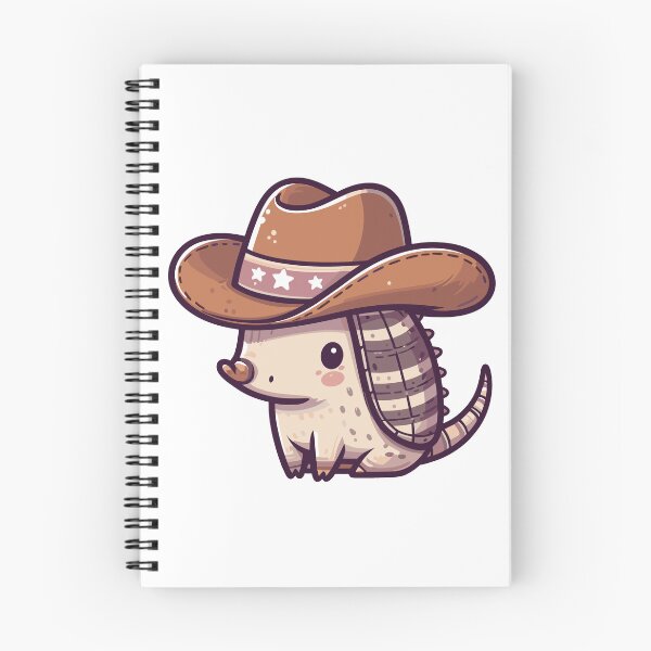 Item preview, Armadillo with Hat designed and sold by ArtfulWeave.