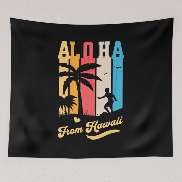 Item preview, Aloha From Hawaii designed and sold by BlueGoldArt.