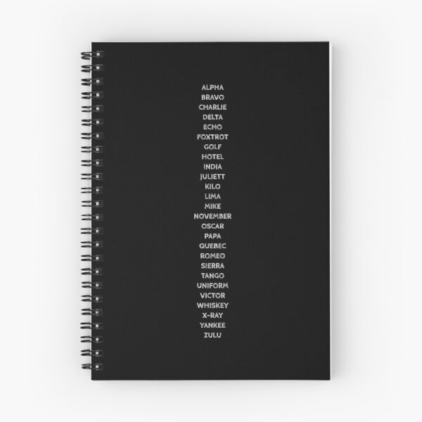 Item preview, Aviator's Code Phonetic Pilot Alphabet in White designed and sold by AnnSign.