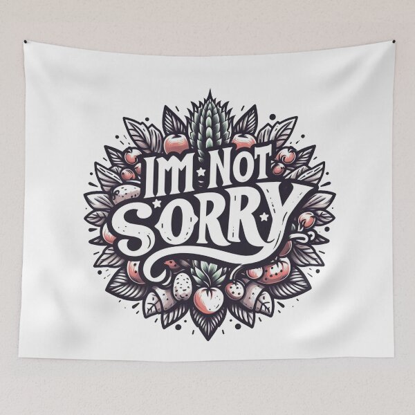 Item preview, Im Not Sorry designed and sold by JaaCreativeShop.