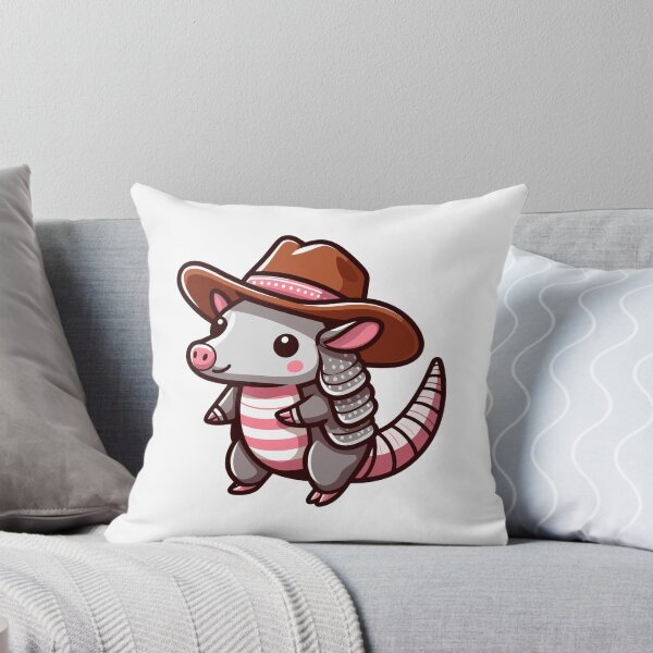 Item preview, Cool Armadillo in Hat designed and sold by ArtfulWeave.