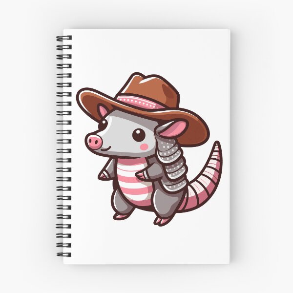 Item preview, Cool Armadillo in Hat designed and sold by ArtfulWeave.