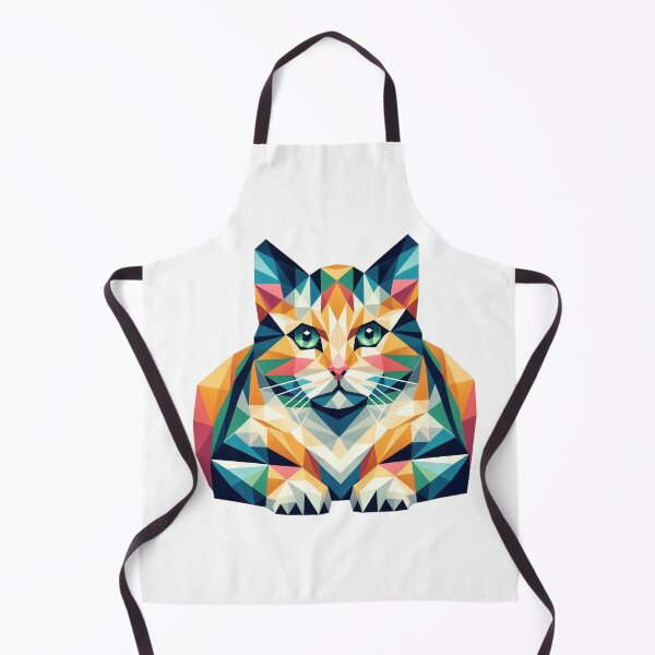 Item preview, Cute geometric colorful cats 28 designed and sold by slamnoah.