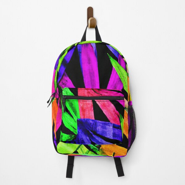 Item preview, Neon Foliage Expressive Leaf Art designed and sold by Health And Fitness Posts e-Store.