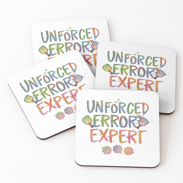 Item preview, Unforced Error Expert - for Pickleball Players designed and sold by Mindful-Designs.