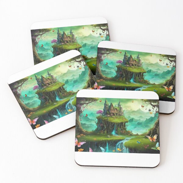Item preview, "Magical realm of elves, awaken your fantasy." designed and sold by Domi Creatives.