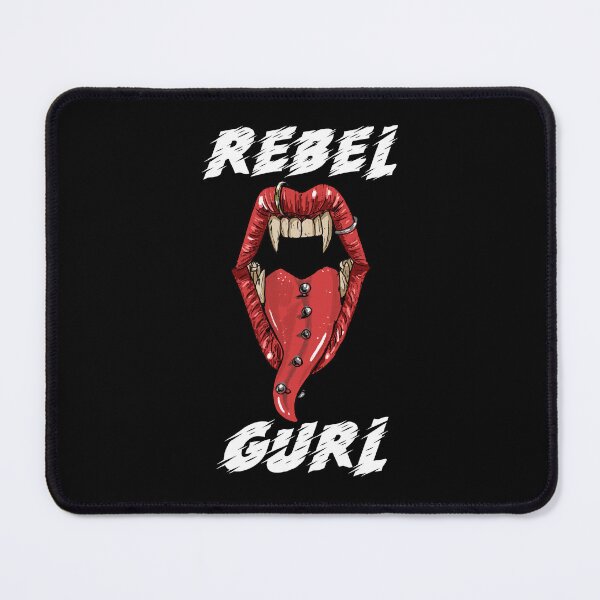 Item preview, Rebel Gurl Mouth with Pierced Tongue designed and sold by Rebel Gurl.