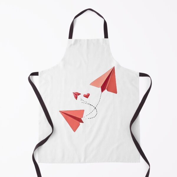 Item preview, Two paper airplanes flying in the shape of a heart designed and sold by Ninoshik.