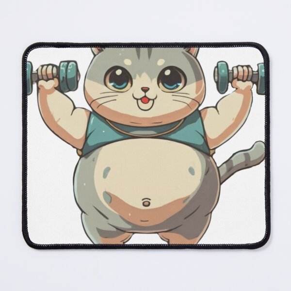 Item preview, Cat Lifting Weights designed and sold by JackAMM.