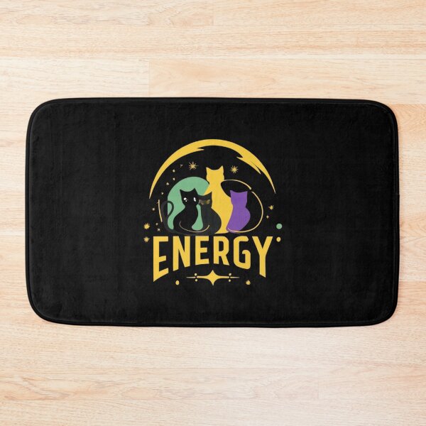 Item preview, Black cat energy designed and sold by BlueGoldArt.