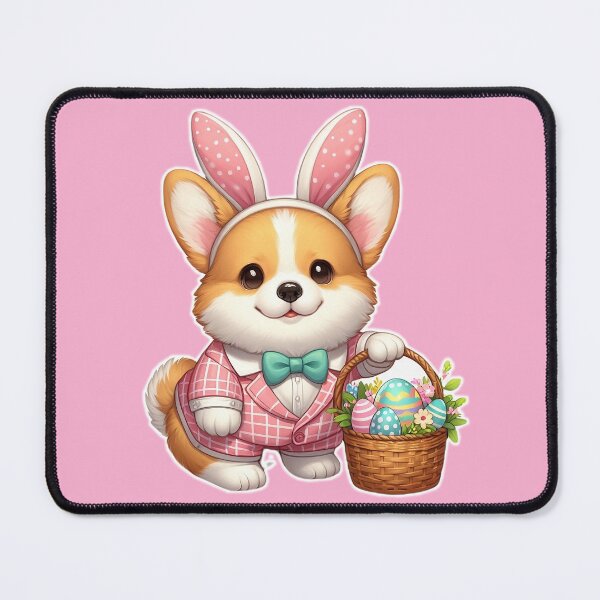 Item preview, Cute kawaii Easter Corgi designed and sold by DT creations.