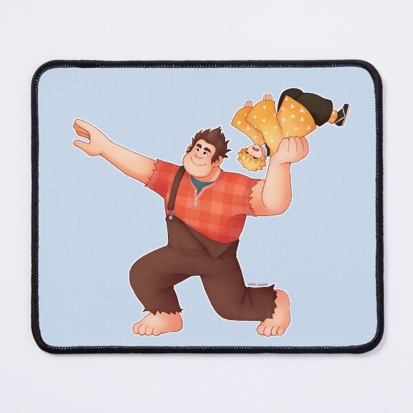Item preview, Wreck it Ralph yeeting Zenitsu designed and sold by solar-gelato.