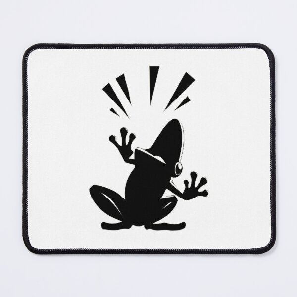 Item preview, Silhouette Screaming Froggy designed and sold by Day Dreamer.