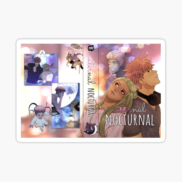 Item preview, Eaternal Nocturnal - Tiny Book Cover designed and sold by Merchy-Merch.