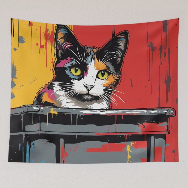 Item preview, Trash Cat Pop Art designed and sold by chasevictoria4.