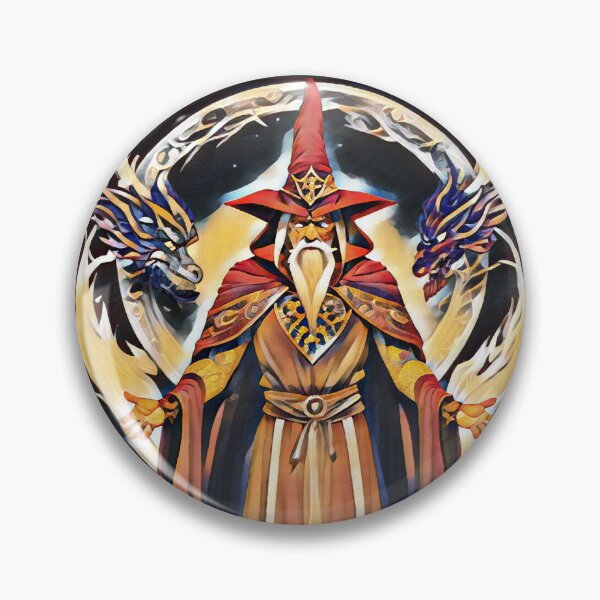 Item preview, Cool Wizard with Dragons Print designed and sold by TGAL2.